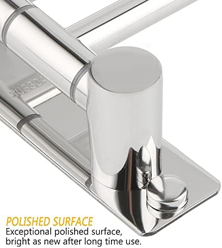 Stainless Steel Towel Rail Wall-Mounted Swivel Towel Bar