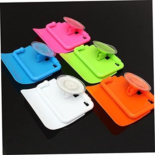 Zerodeko 3pcs Wall-Mounted Tissue Box Holder Design Rose Red