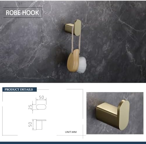 Sturdy Stainless Steel Bathroom Accessories Set