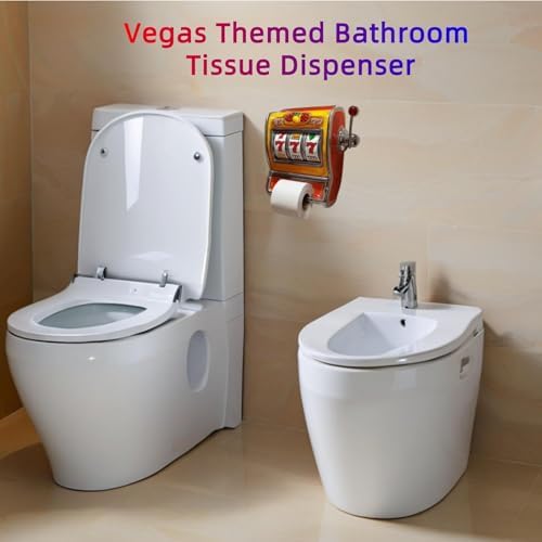 VegasMagic Slot Machine Toilet Roll Holder