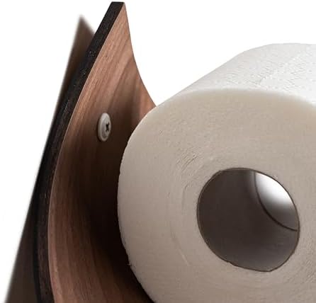 Nature-Enhancing Leaf Toilet Paper Holder