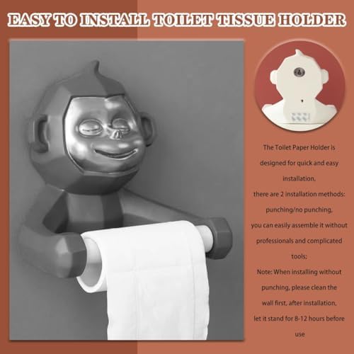 Stylish Monkey Shape Toilet Paper Holder