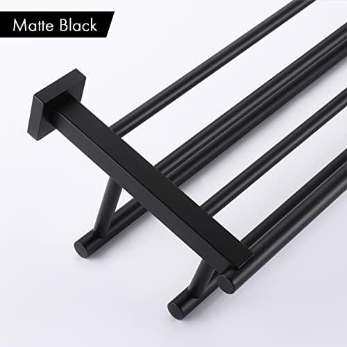 Stainless Steel Towel Rack for Bathroom - Durable Rust-Proof Towel Holder