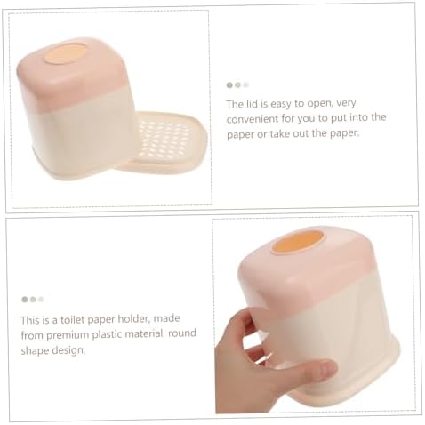 PAMINGONO Creative Round Toilet Paper Holder