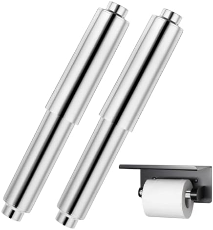 Adjustable 2-Piece Toilet Paper Holder Replacement