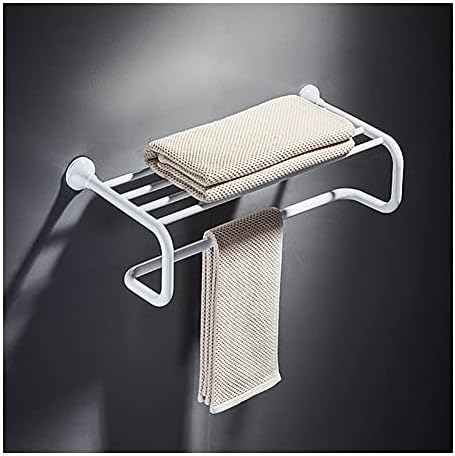 Wall-Mounted Bathroom Towel Rack Antique Brass 60cm