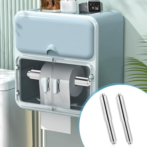Adjustable 2-Piece Toilet Paper Holder Replacement