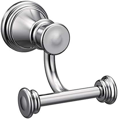 Moen YB6403CH Belfield Double Robe Hook Chrome
