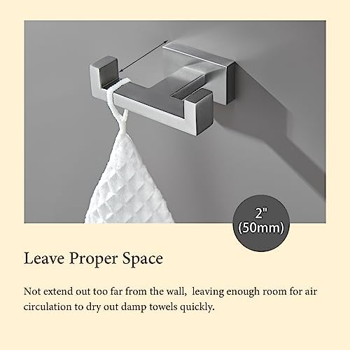 Suyar Double Towel Hook