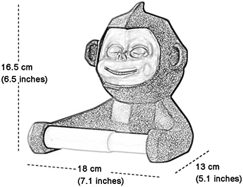 Modern Minimalist Monkey Toilet Paper Holder