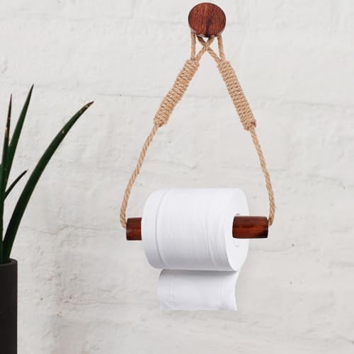 Sturdy Bohemian-Style Toilet Paper Holder