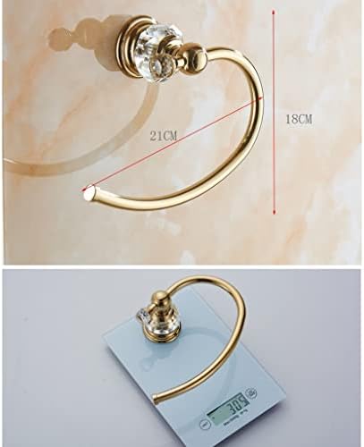 Rose Gold Eurolish Towel Rack Bathroom Towel Organizer