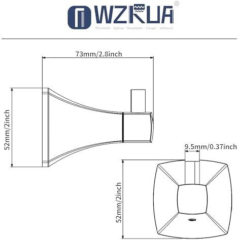 Matte Black 2-Pack Robe Towel Hook Durable Wall-Mounted Bathroom Kitchen Essential