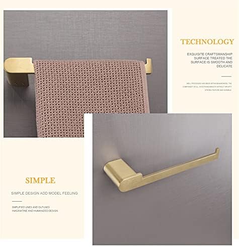 Durable Gold Towel Holder Wall-Mounted Towel Bar