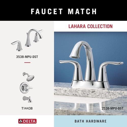 Delta 73835 Lahara Towel Robe Hook Polished Chrome