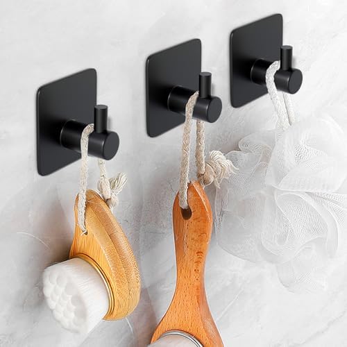 ACNISM 4-Piece Stainless Steel Wall Hook Set
