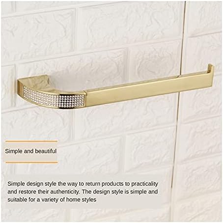 Luxury Copper Crystal Towel Holder