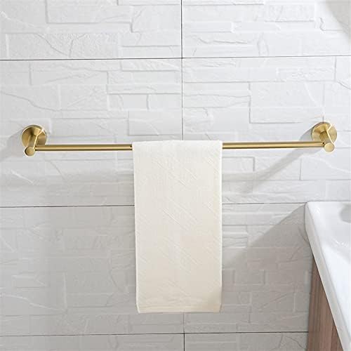 Single-Gold-Brailed Towel Rail
