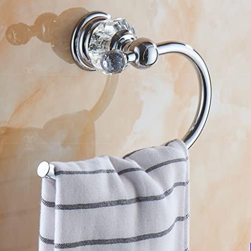 DCIUSTFHE Premium Crystal Towel Rose Gold Towel Rack