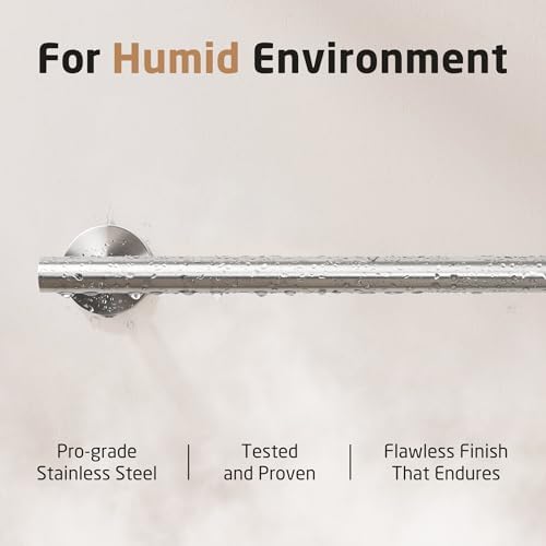 Versatile 188 Stainless Steel Towel Bar for Home