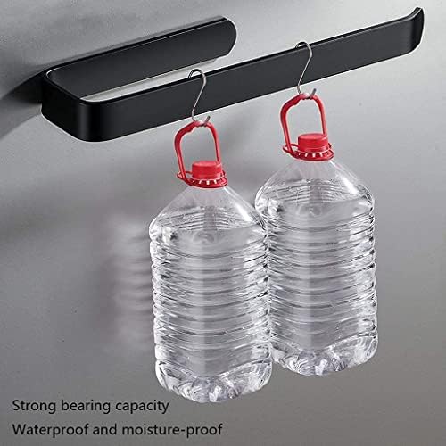 Space-Saving Aluminum Towel Holder for Bathrooms Kitchens