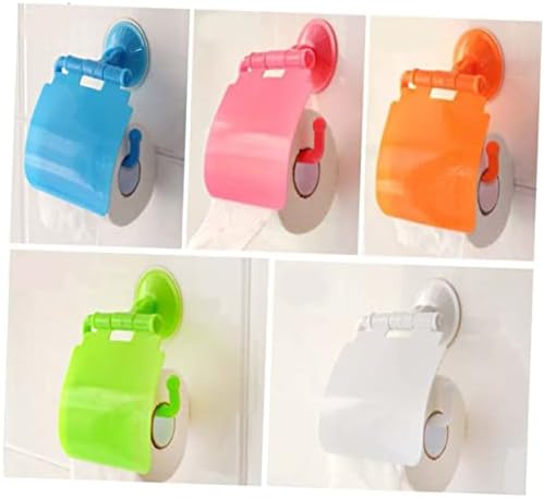 PRETYZOOM Toilet Paper Roll Holder Stand Suction Cup