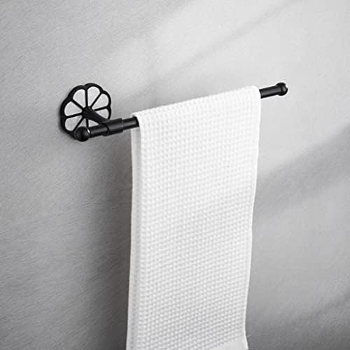 Premium Black Towel Rail for Bathroom Easy to Install Durable