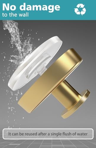 4-Piece Suction Cup Hooks for Bathroom