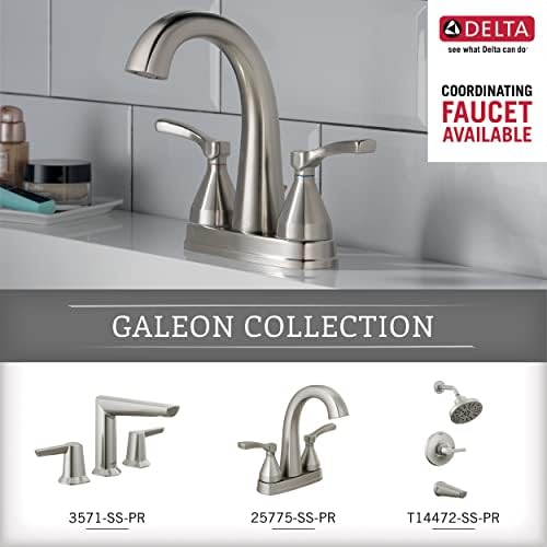 Delta 77235 SS Galoeon Robe Hook Stainless Wall-Mounted Bath Organizer