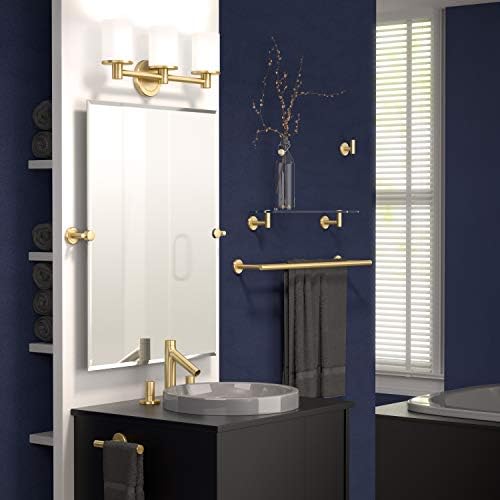 Gatco 4235 Latitude II Robe Hook Brushed Brass