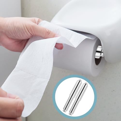 Adjustable 2-Piece Toilet Paper Holder Replacement