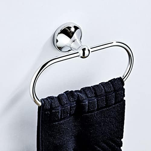 Bath Towel Holder - Space-Saving Brass Towel Rack