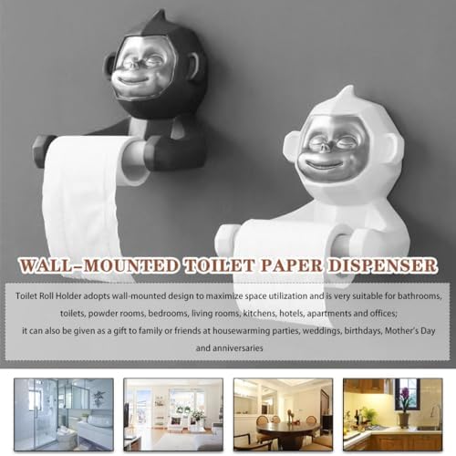 Stylish Monkey Shape Toilet Paper Holder