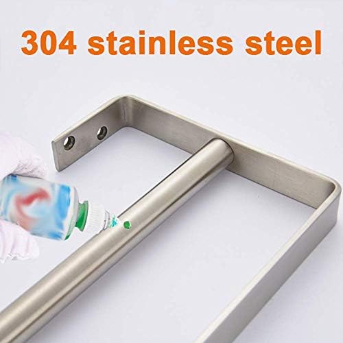 Space Saver Double Towel Bar - Thick Durable and Easy to Install