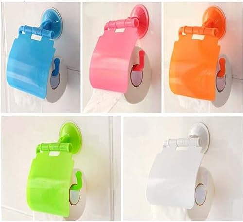 COSMEVIVI Wall-Mounted Tissue Box Cover for Washable Toilet Paper Holder