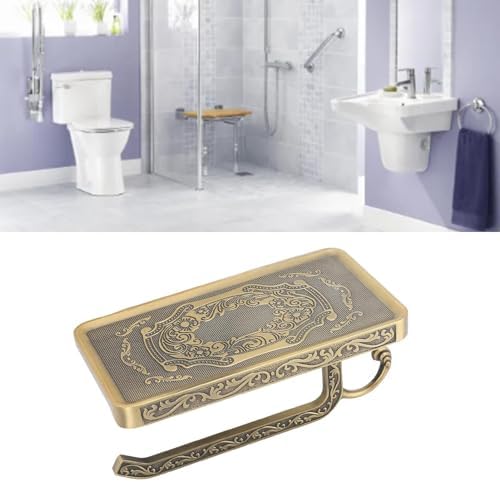 Retro Elegant Zinc Alloy Toilet Paper Holder