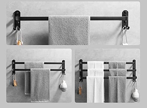 30Cm Wall Mounted Bathroom Towel Bar with 3 Tiers