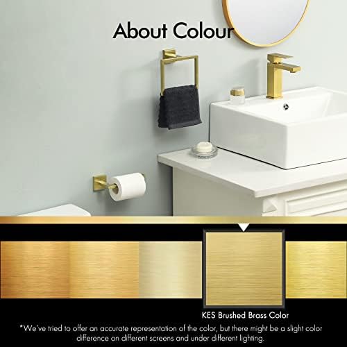 Sturdy Essentially Modern Bathroom Towel Holder Set