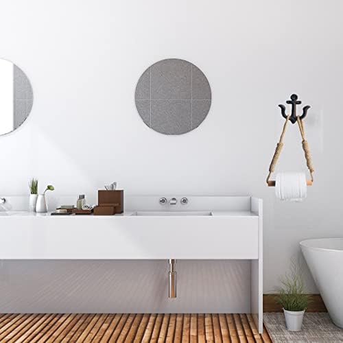 Nautical Wall Anchored Towel Holder by Yangmei