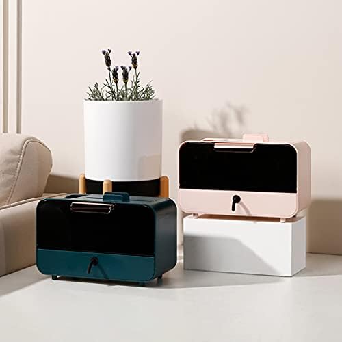 TOWINE Minimalist Toiletries Holder Luxury Desktop Organizer