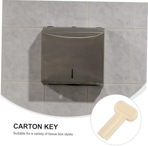 Hohopeti Bathroom Paper Roll Holder Box Key Replacement