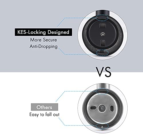 KES Modern Stainless Steel BathroomRobe Towel Hook Set