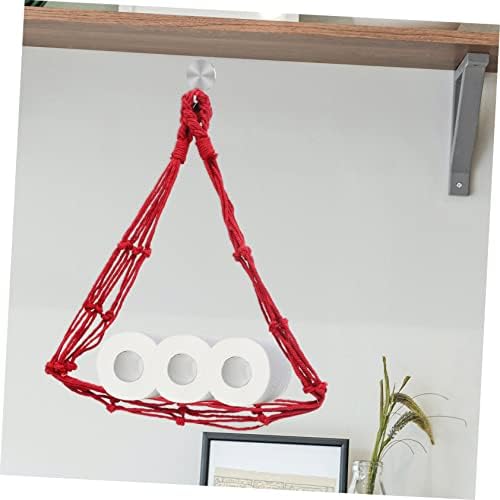 DOITOOL 3-Pack Cotton Toilet Paper Holders Set