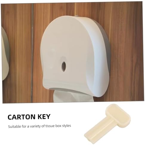 Hohopeti Bathroom Paper Roll Holder Box Key Replacement