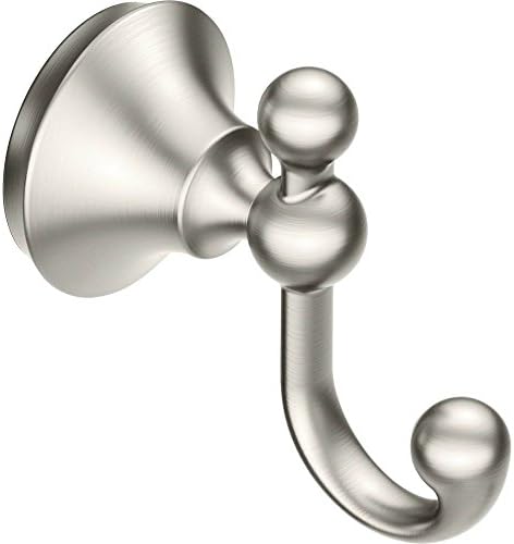 Warm Inviting Moen YB5203BN Robe Hook Brushed Nickel