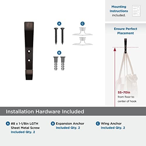Baileigh Emerge Wall Hook Oil Rubbed Bronze