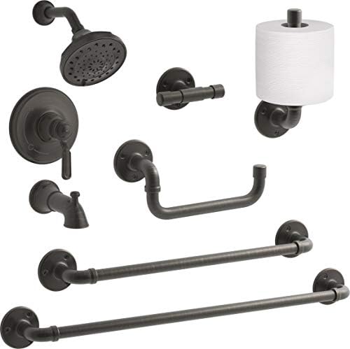 Worth 24-Inch Towel Bar in Oil-Rubbed Bronze