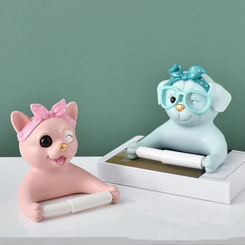 Funny Bathroom Toilet Roll Holder Wall Mounted 3D Animal Dispenser