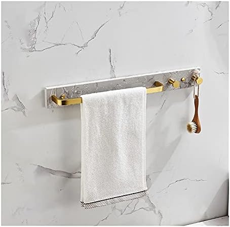 Perfect Space Aluminum Towel Bar with Hook