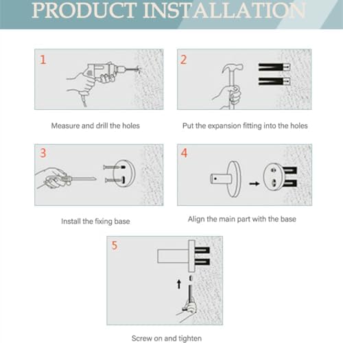 Sleek Rose Gold Towel Bar Rust-Proof Modern Design